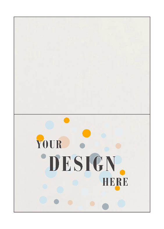 White 130lb A1 Foldover Cards (3 1/2 x 4 7/8)