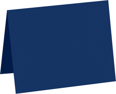 Navy Blue 100lb A1 Foldover Cards (3 1/2 x 4 7/8)