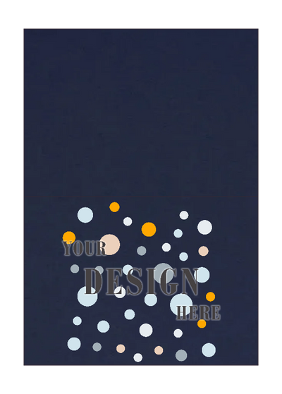 Navy Blue 100lb A1 Foldover Cards (3 1/2 x 4 7/8)