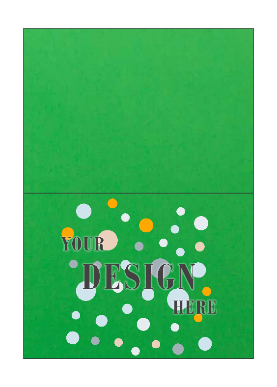 Holiday Green 100lb A1 Foldover Cards (3 1/2 x 4 7/8)