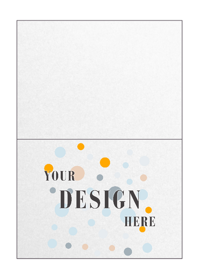 Crystal White Metallic 100lb A1 Foldover Cards (3 1/2 x 4 7/8)