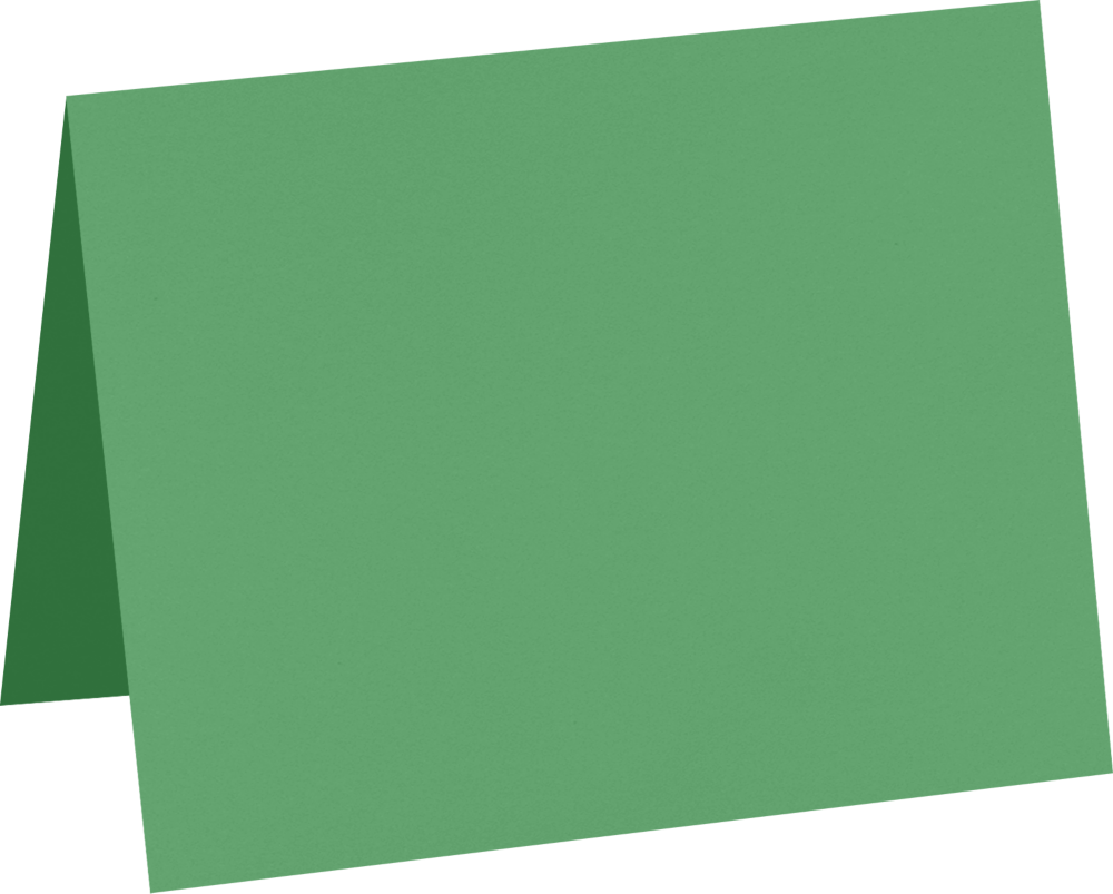 Holiday Green 100lb A1 Foldover Cards (3 1/2 x 4 7/8)