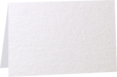 Crystal White Metallic 100lb A1 Foldover Cards (3 1/2 x 4 7/8)