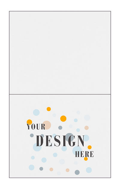 Bright White 100lb A2 Foldover Cards (4 1/4 x 5 1/2)