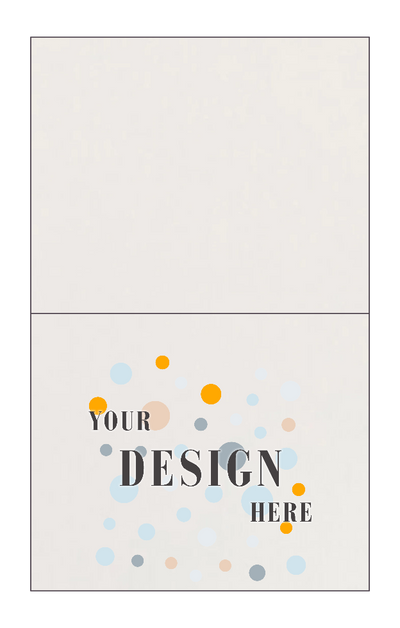 White 130lb A2 Foldover Cards (4 1/4 x 5 1/2)