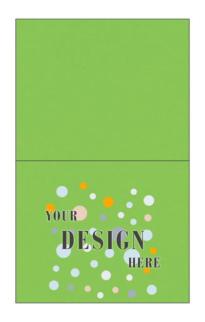 Limelight Green 100lb A2 Foldover Cards (4 1/4 x 5 1/2)