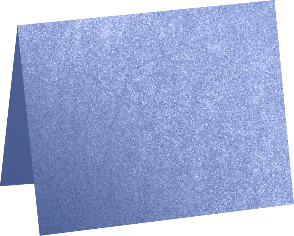 Vista Purple Metallic 100lb A2 Foldover Cards (4 1/4 x 5 1/2)