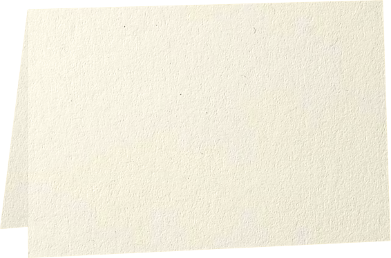 Natural White Recycled 80lb A6 Foldover Cards (4 5/8 x 6 1/4)