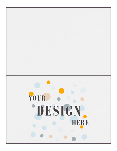Bright White 100lb A9 Foldover Cards (5 1/2 x 8 1/2)
