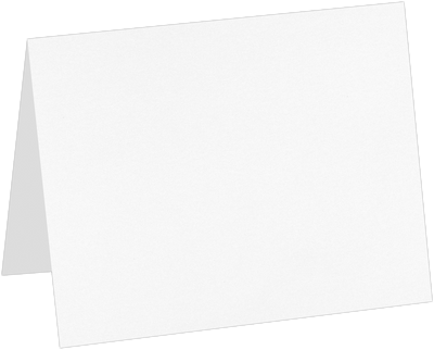 Bright White 100lb A9 Foldover Cards (5 1/2 x 8 1/2)