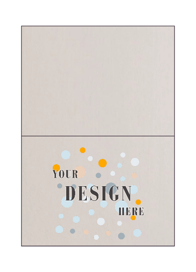 White Quartz Metallic 100lb #17 Mini Foldover Cards (2 9/16 x 3 9/16)
