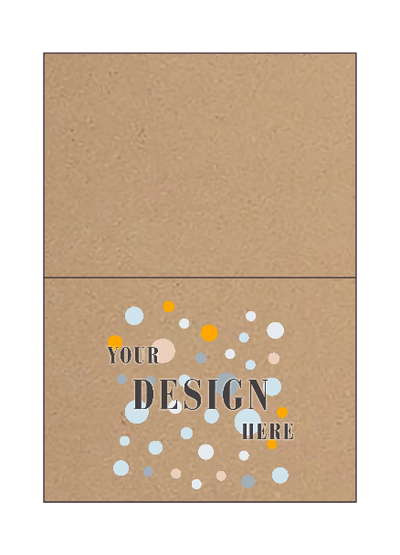 Grocery Bag 65lb #17 Mini Foldover Cards (2 9/16 x 3 9/16)