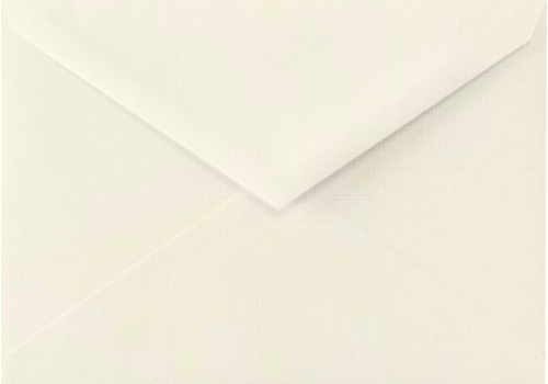 Natural Linen 32lb 5 1/2  BAR V Flap Envelopes (4 3/8 x 5 3/4)