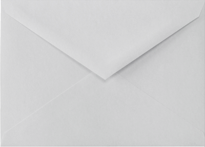 Pastel Gray 32lb 5 1/2  BAR V Flap Envelopes (4 3/8 x 5 3/4)