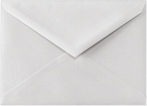 White Linen 32lb 5 1/2  BAR V Flap Envelopes (4 3/8 x 5 3/4)