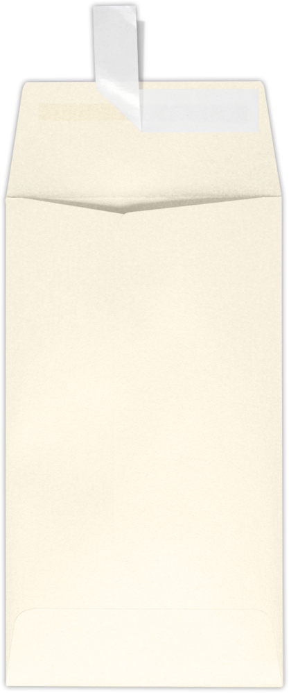 Champagne Ivory Metallic 32lb #5 1/2 Coin Envelopes (3 1/8 x 5 1/2) with Peel & Seal