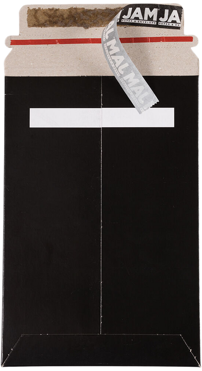Black 130lb 6 x 9 Photo Mailer Envelopes with Peel & Seal