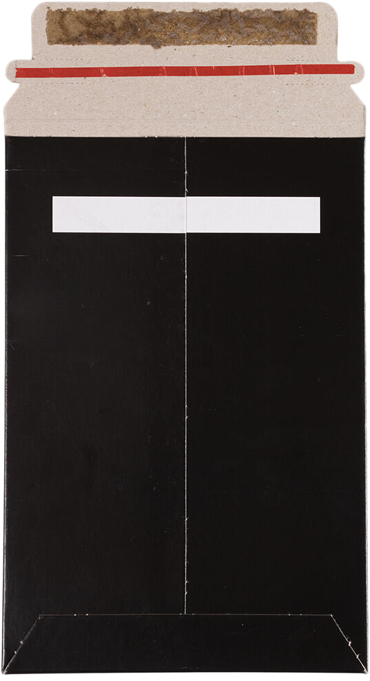 Black 130lb 6 x 9 Photo Mailer Envelopes with Peel & Seal