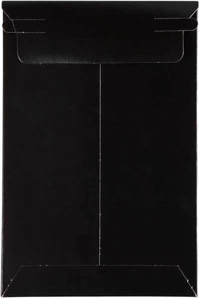 Black 130lb 6 x 9 Photo Mailer Envelopes with Peel & Seal
