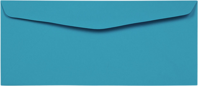 Pool Blue 32lb #10 Window Envelopes (4 1/8 x 9 1/2)