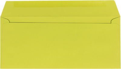 Wasabi Lime Green 32lb #10 Window Envelopes (4 1/8 x 9 1/2)