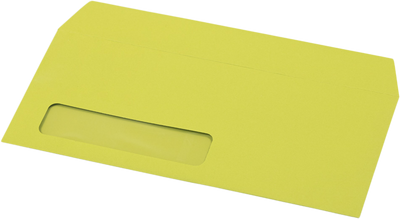 Wasabi Lime Green 32lb #10 Window Envelopes (4 1/8 x 9 1/2)