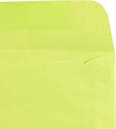 Wasabi Lime Green 32lb 9 x 12 Booklet Envelopes