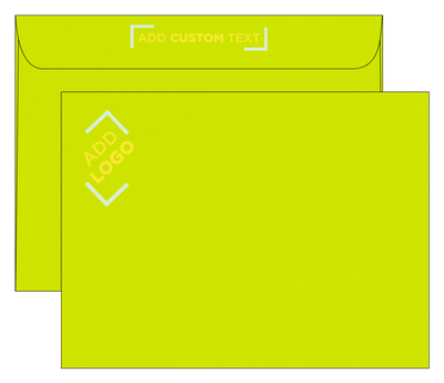 Wasabi Lime Green 32lb 9 x 12 Booklet Envelopes