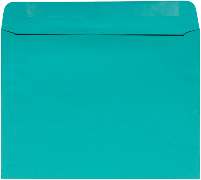 Sea Blue 24lb 9 x 12 Booklet Envelopes