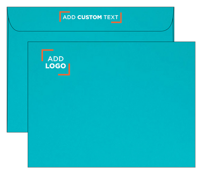 Sea Blue 24lb 9 x 12 Booklet Envelopes