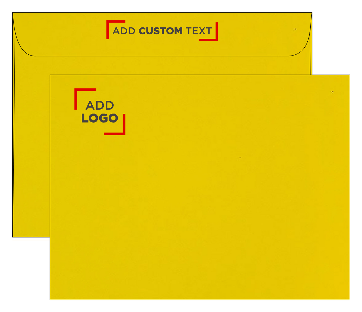 Yellow 24lb 9 x 12 Booklet Envelopes