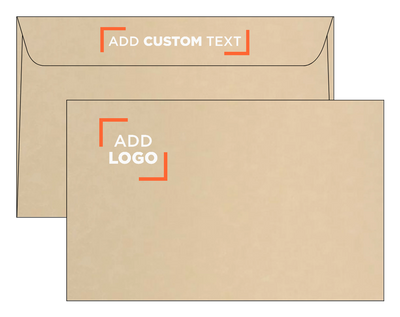 Brown Parchment 24lb A10 Invitation Envelopes (6 x 9 1/2)
