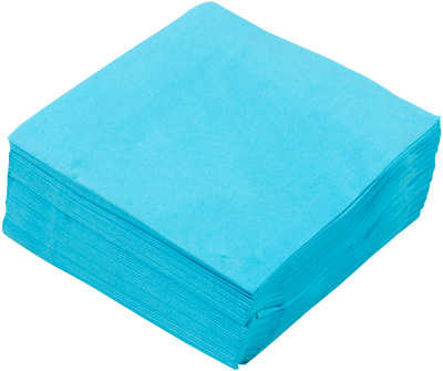 Sea Blue 5 x 5 3-Ply Beverage Napkins