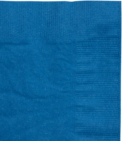 Blue 5 x 5 3-Ply Beverage Napkins