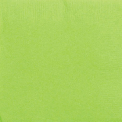 Lime Green 5 x 5 3-Ply Beverage Napkins