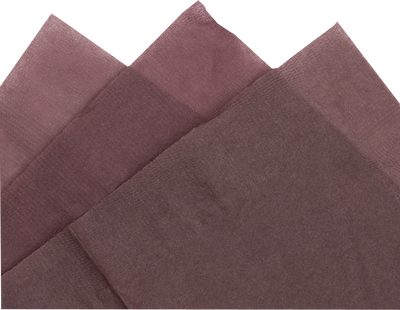 Burgundy 3-Ply 5 x 5 Beverage Napkins