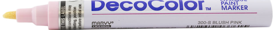 Blush Pink Broad Line Opaque Paint Marker