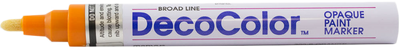 Orange Broad Line Opaque Paint Marker
