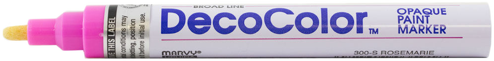 Rosemarie Broad Line Opaque Paint Marker