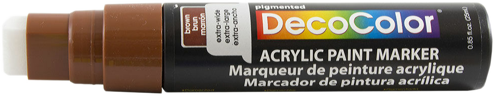 Brown Jumbo Acrylic Paint Marker