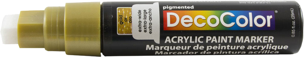 Gold Jumbo Acrylic Marker