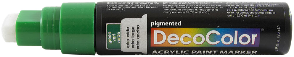 Green Jumbo Acrylic Paint Marker