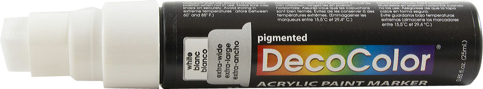 White Jumbo Acrylic Paint Marker