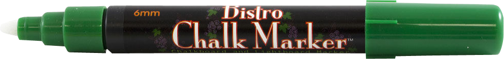 Green Broad Point Chalk Marker