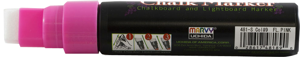 Hot Pink Jumbo Point Chalk Marker