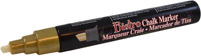 Gold Metallic Chisel Tip Chalk Marker