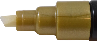 Gold Metallic Chisel Tip Chalk Marker