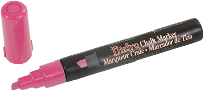 Hot Pink Chisel Tip Chalk Marker