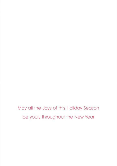 Peace Hope Joy Christmas Cards - 16 Pack