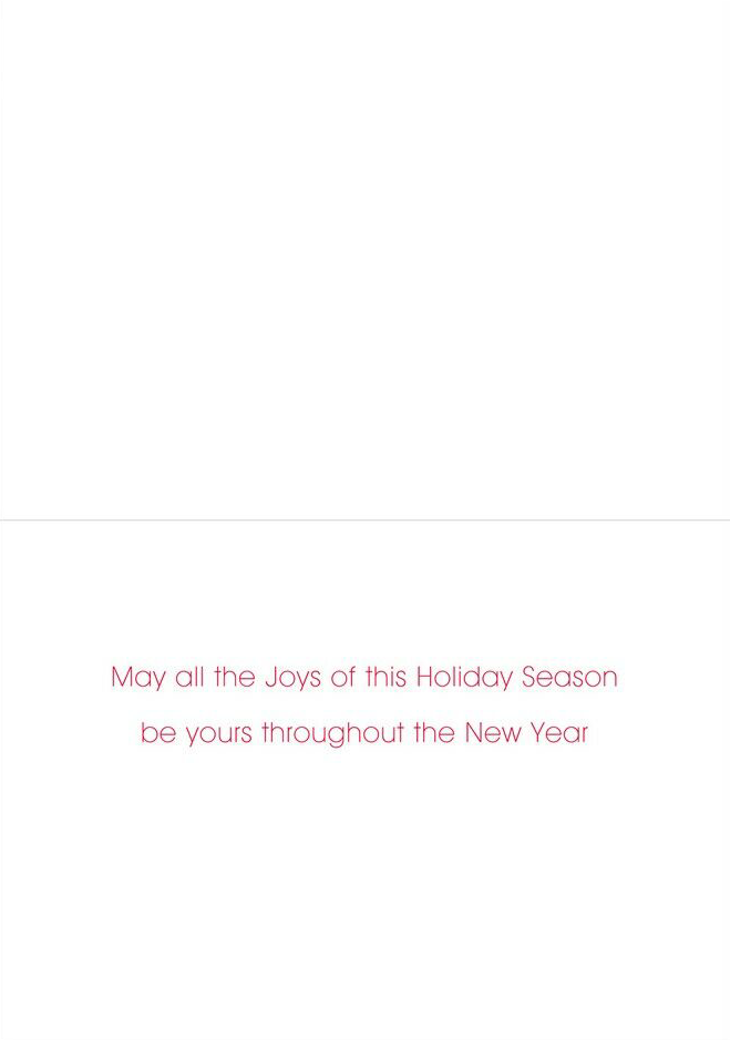 Peace Hope Joy Christmas Cards - 16 Pack